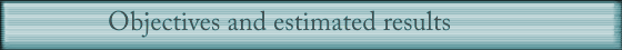 Objectives and expected results 