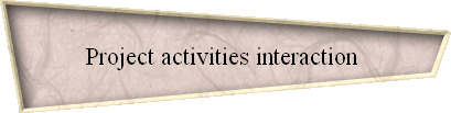 Project activities interaction 