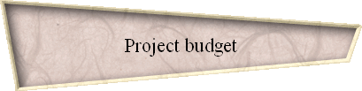 Project budget